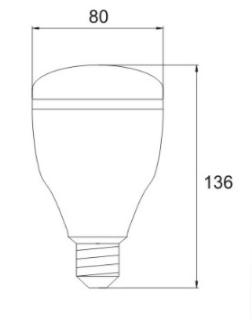 White Spotlight Light Bulb / BR-LBU0901 Small Spotlight Bulbs Long Lifespan