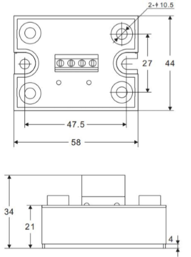 Two Loop Voltage Regulation Module / Soft Starter Thyristor Photoelectric Isolation